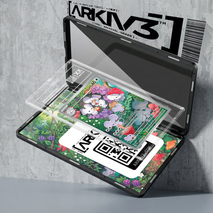 ARKIV3 TAG graded exploded mockup