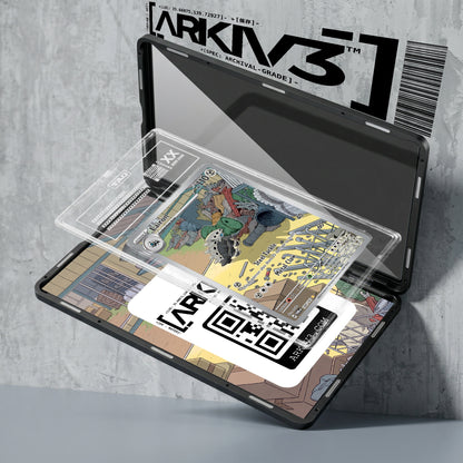 ARKIV3 TAG graded exploded mockup