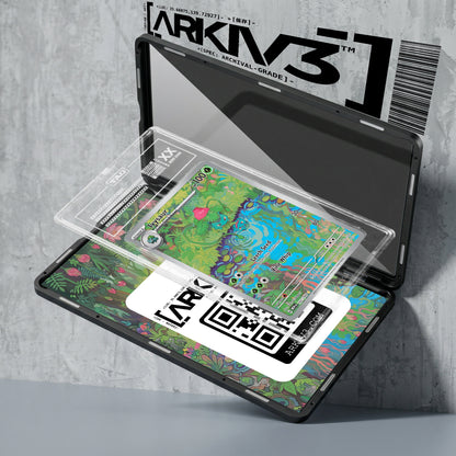 ARKIV3 TAG graded exploded mockup