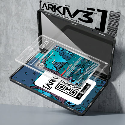 ARKIV3 TAG graded exploded mockup