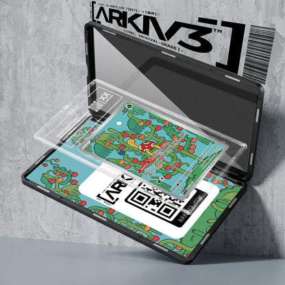 ARKIV3 TAG graded exploded mockup