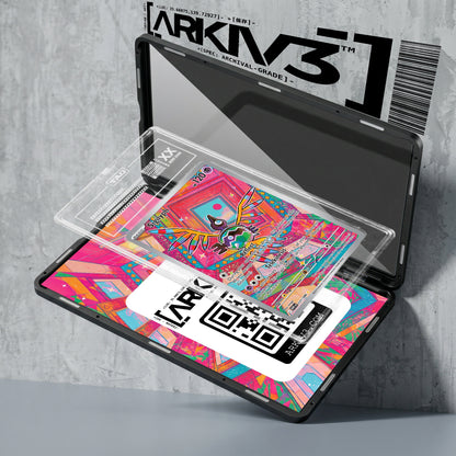 ARKIV3 TAG graded exploded mockup