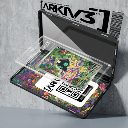 ARKIV3 TAG graded exploded mockup