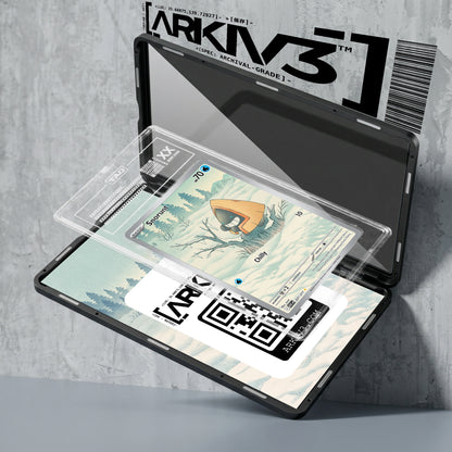 ARKIV3 TAG graded exploded mockup
