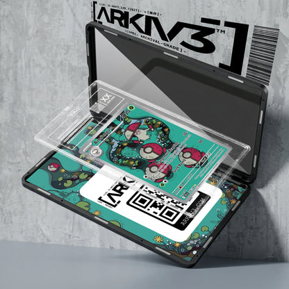 ARKIV3 TAG graded exploded mockup