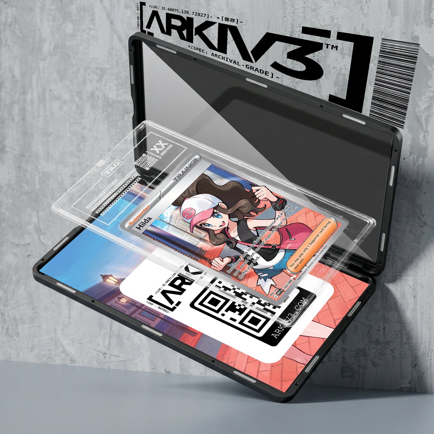 ARKIV3 TAG graded exploded mockup