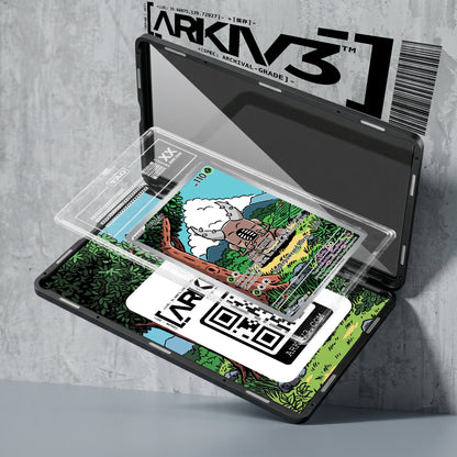 ARKIV3 TAG graded exploded mockup