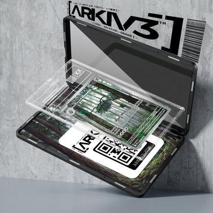 ARKIV3 TAG graded exploded mockup