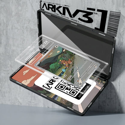 ARKIV3 TAG graded exploded mockup