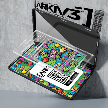 ARKIV3 TAG graded exploded mockup