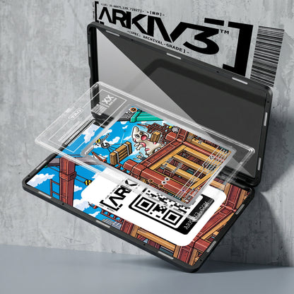 ARKIV3 TAG graded exploded mockup