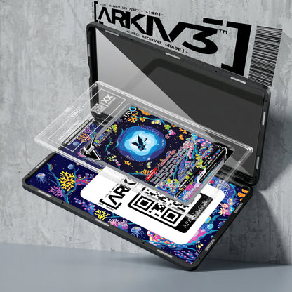 ARKIV3 TAG graded exploded mockup