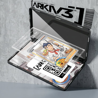 ARKIV3 TAG graded exploded mockup
