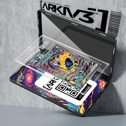ARKIV3 TAG graded exploded mockup