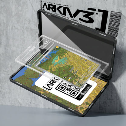 ARKIV3 TAG graded exploded mockup