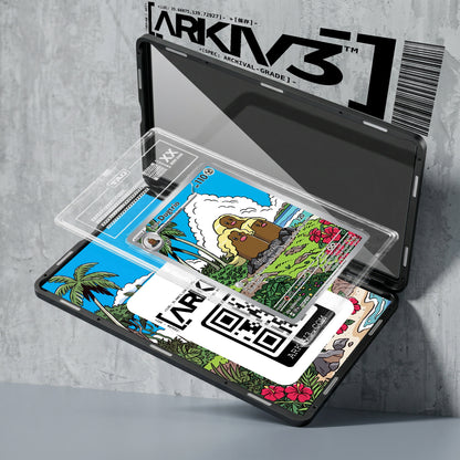 ARKIV3 TAG graded exploded mockup