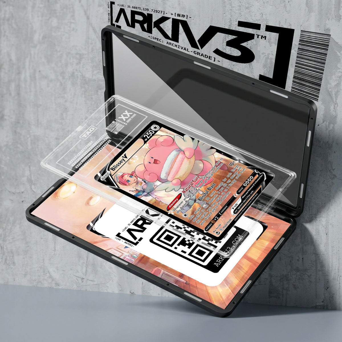 ARKIV3 TAG graded exploded mockup
