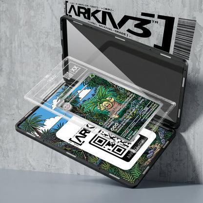 ARKIV3 TAG graded exploded mockup