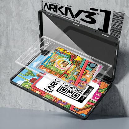 ARKIV3 TAG graded exploded mockup