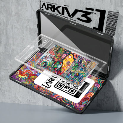 ARKIV3 TAG graded exploded mockup