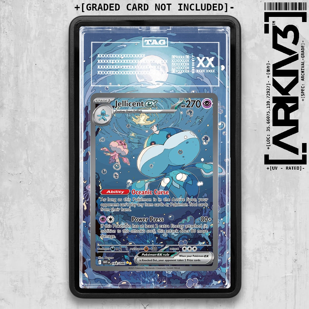 ARKIV3 TAG graded front - Black