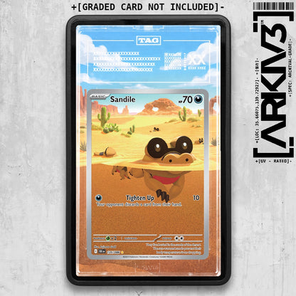 ARKIV3 TAG graded front - Black