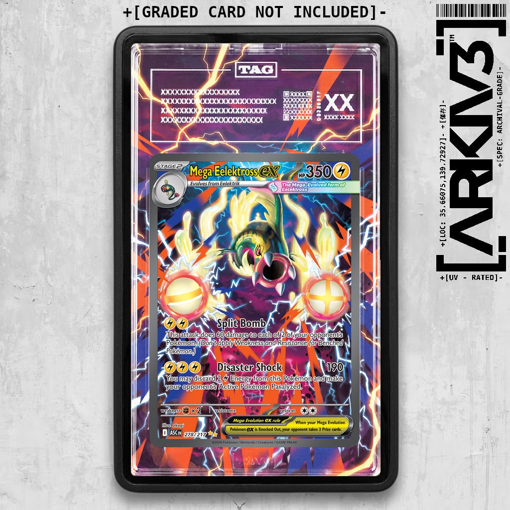 ARKIV3 TAG graded front - Black