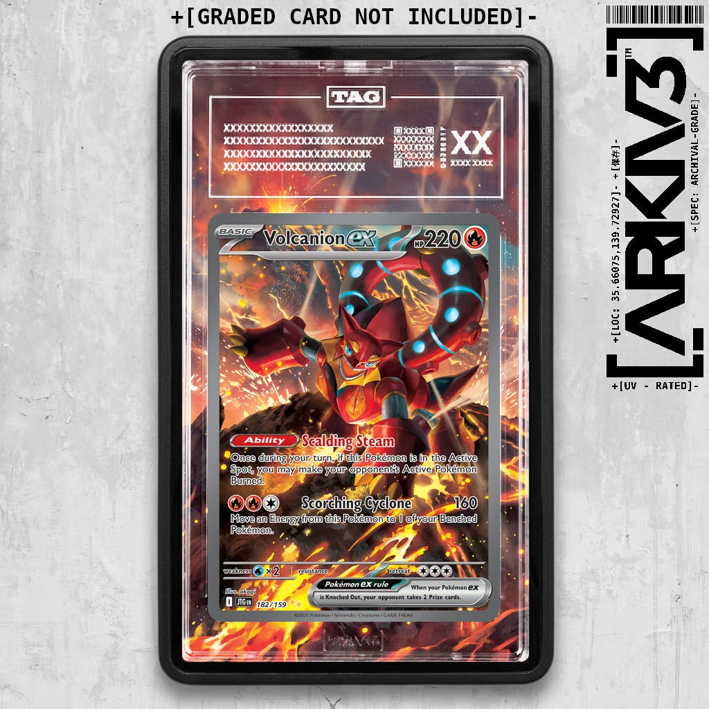 ARKIV3 TAG graded front - Black
