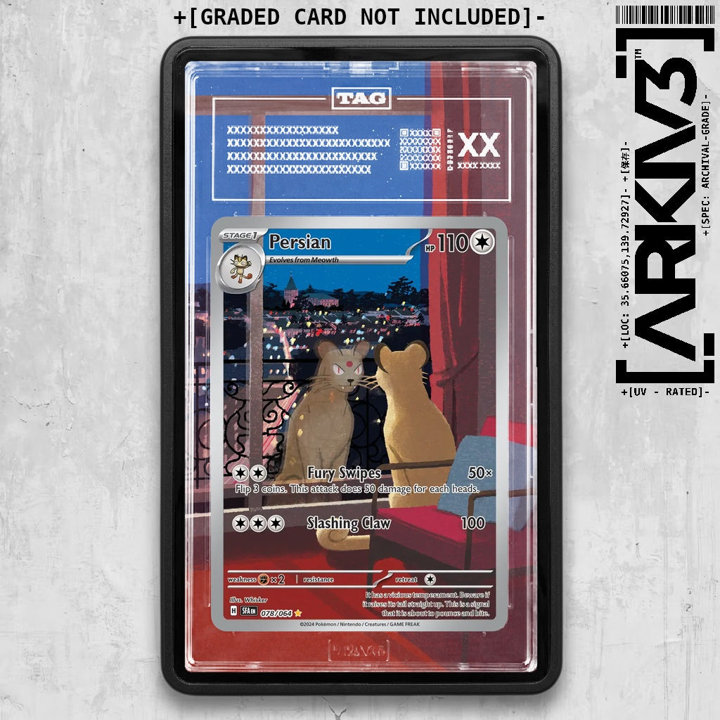 ARKIV3 TAG graded front - Black