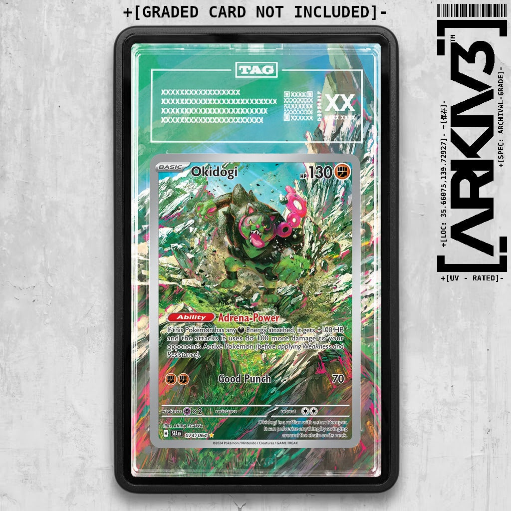 ARKIV3 TAG graded front - Black