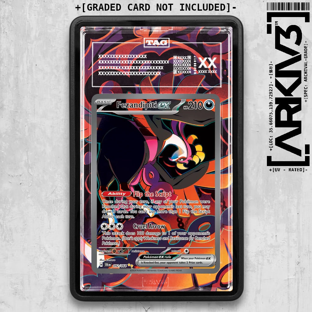 ARKIV3 TAG graded front - Black