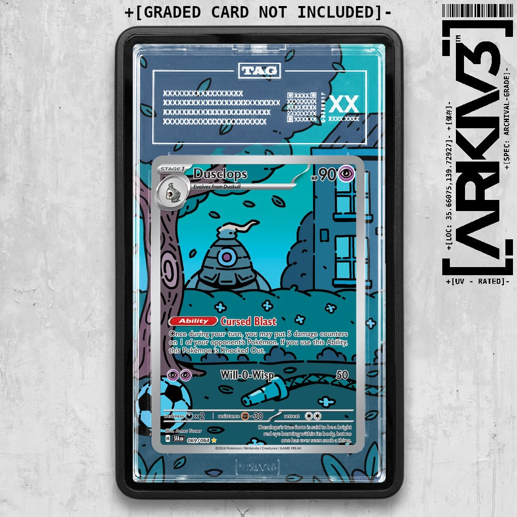 ARKIV3 TAG graded front - Black