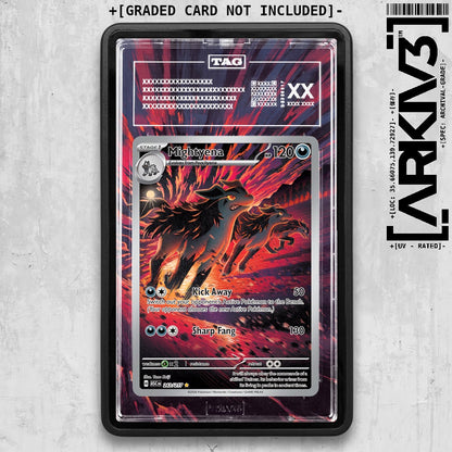 ARKIV3 TAG graded front - Black