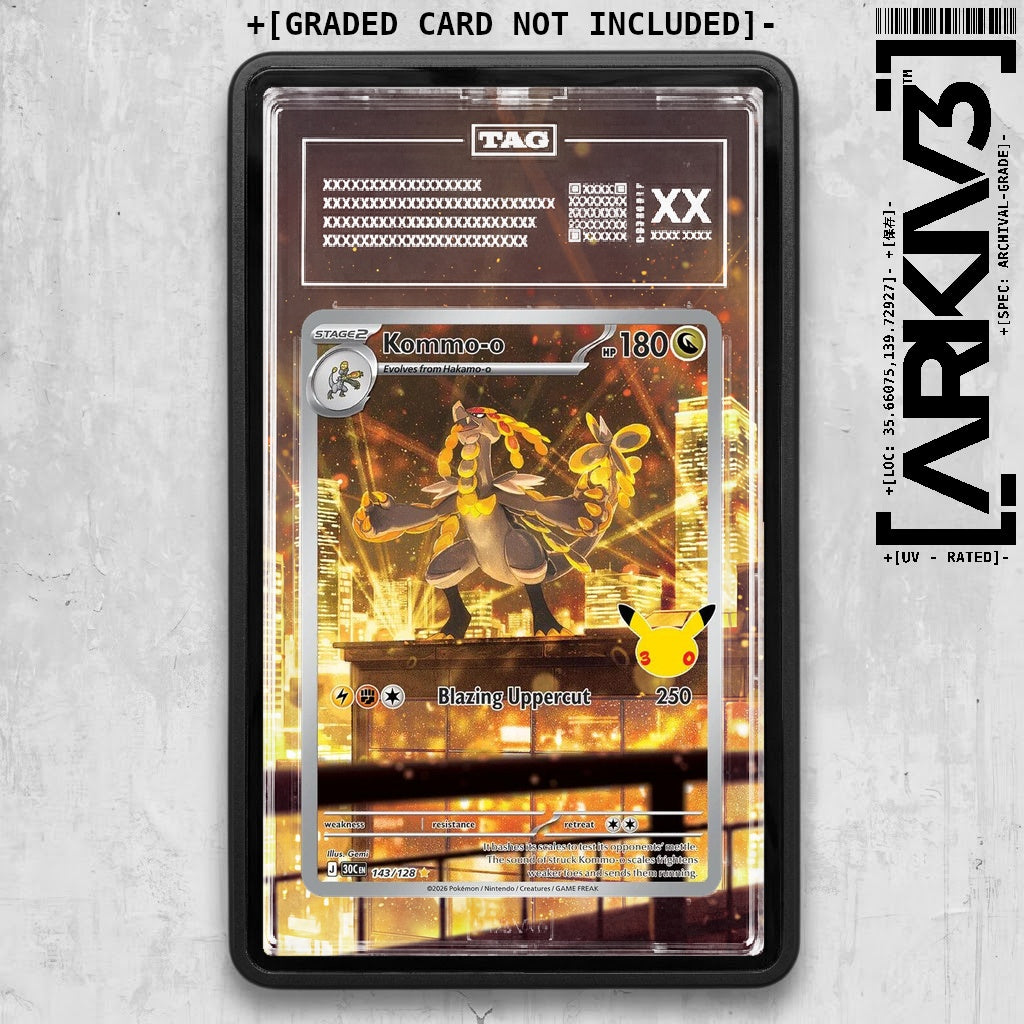 ARKIV3 TAG graded front - Black