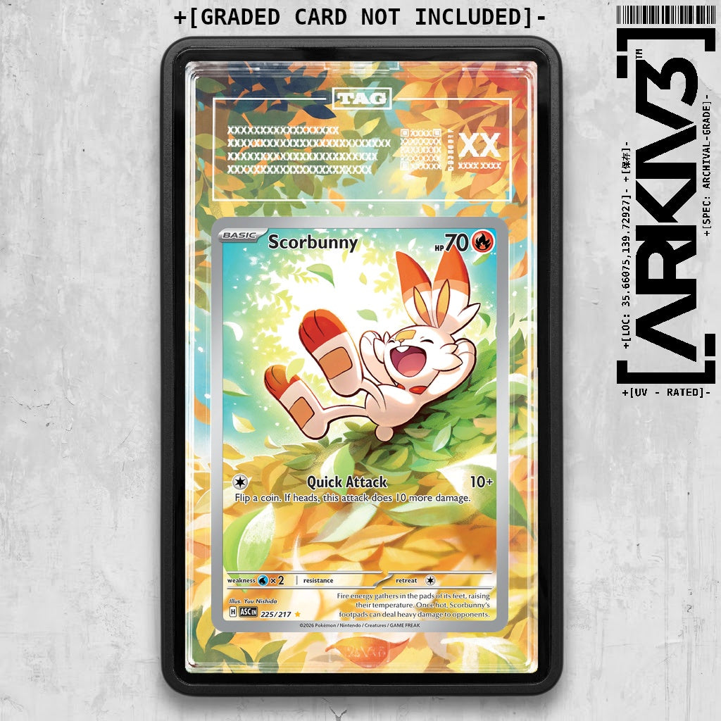 ARKIV3 TAG graded front - Black