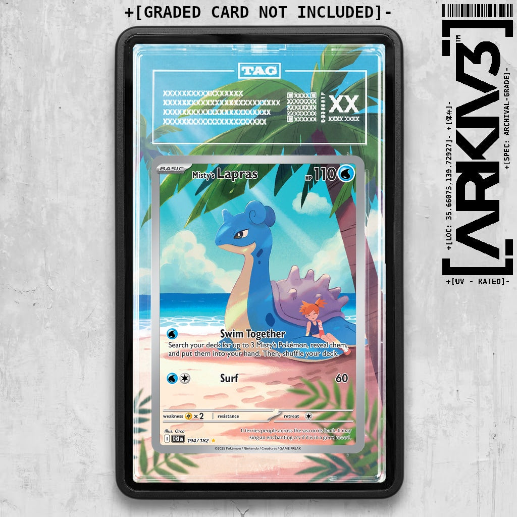 ARKIV3 TAG graded front - Black