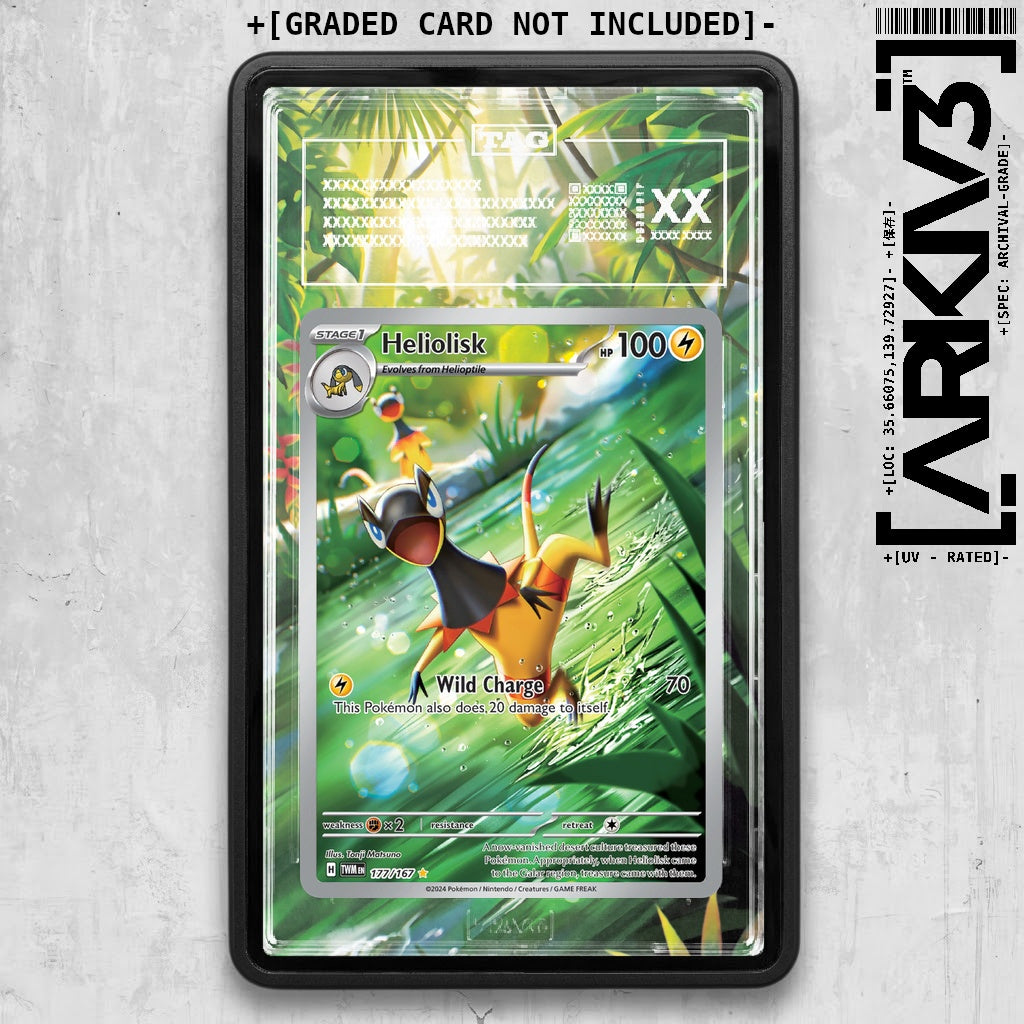 ARKIV3 TAG graded front - Black