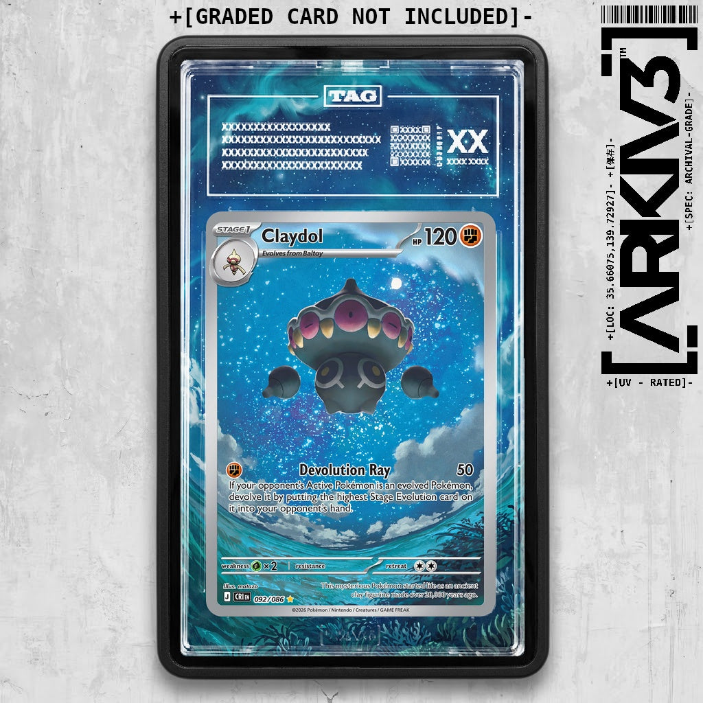 ARKIV3 TAG graded front - Black