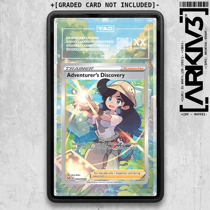 ARKIV3 TAG graded front - Black