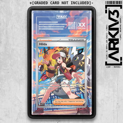 ARKIV3 TAG graded front - Black