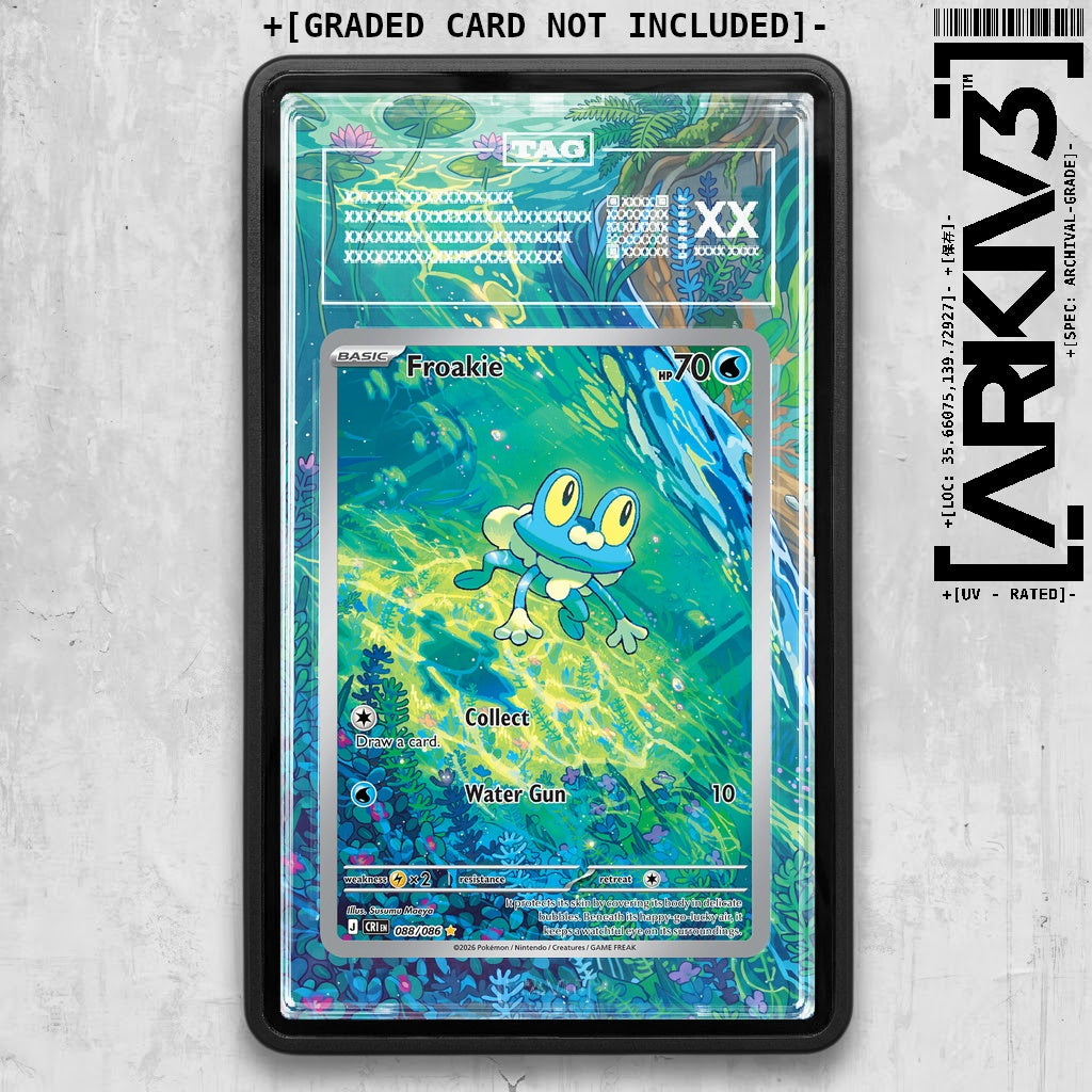 ARKIV3 TAG graded front - Black