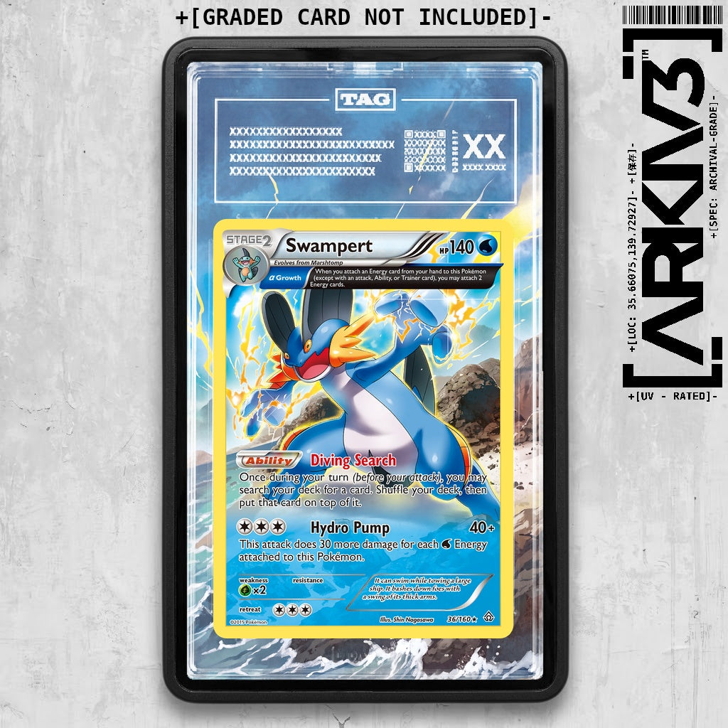 ARKIV3 TAG graded front - Black