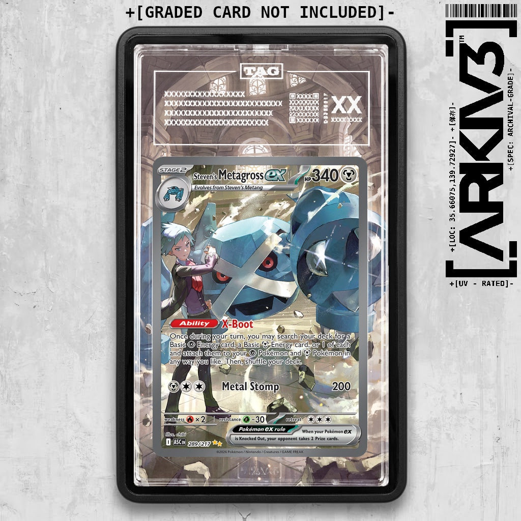 ARKIV3 TAG graded front - Black