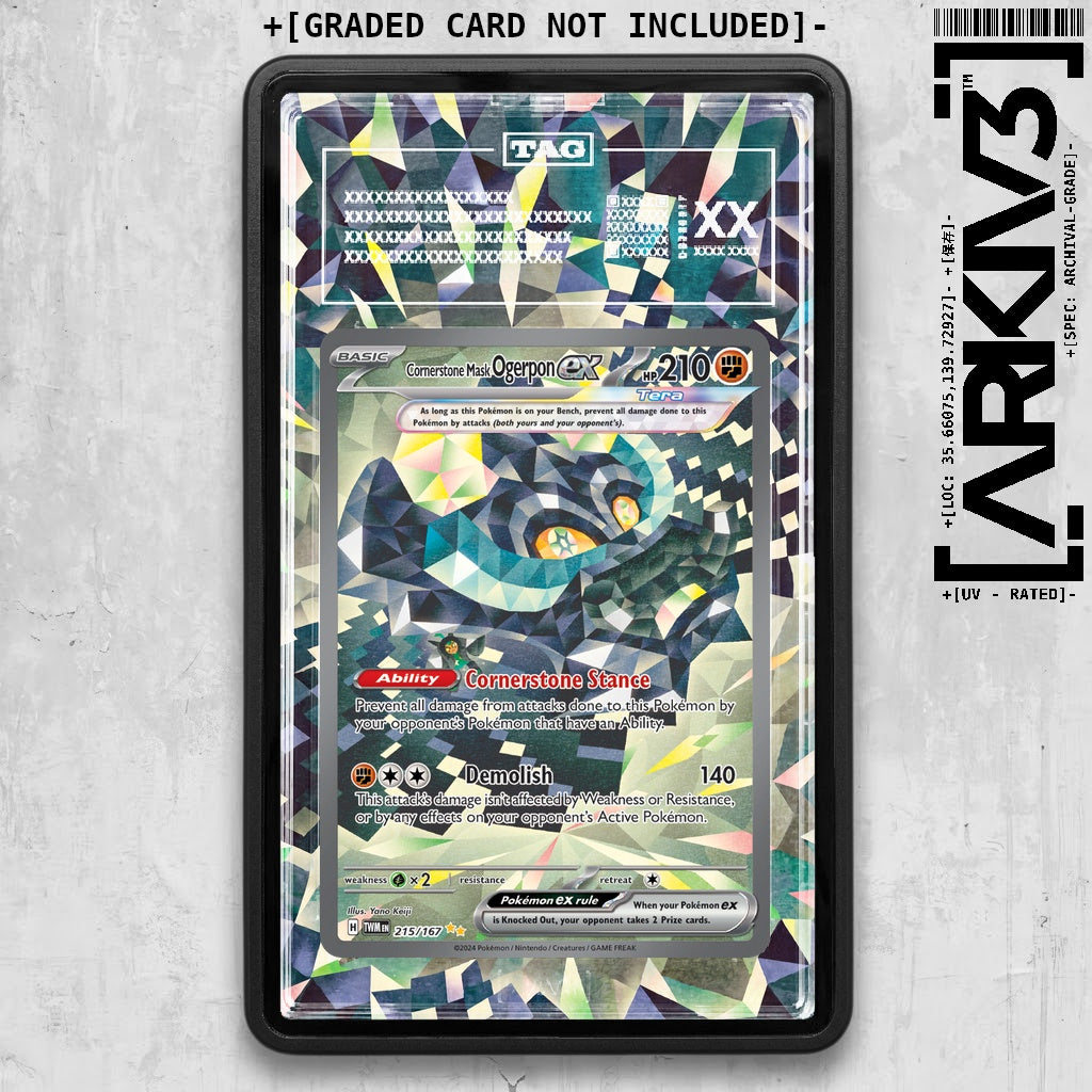 ARKIV3 TAG graded front - Black