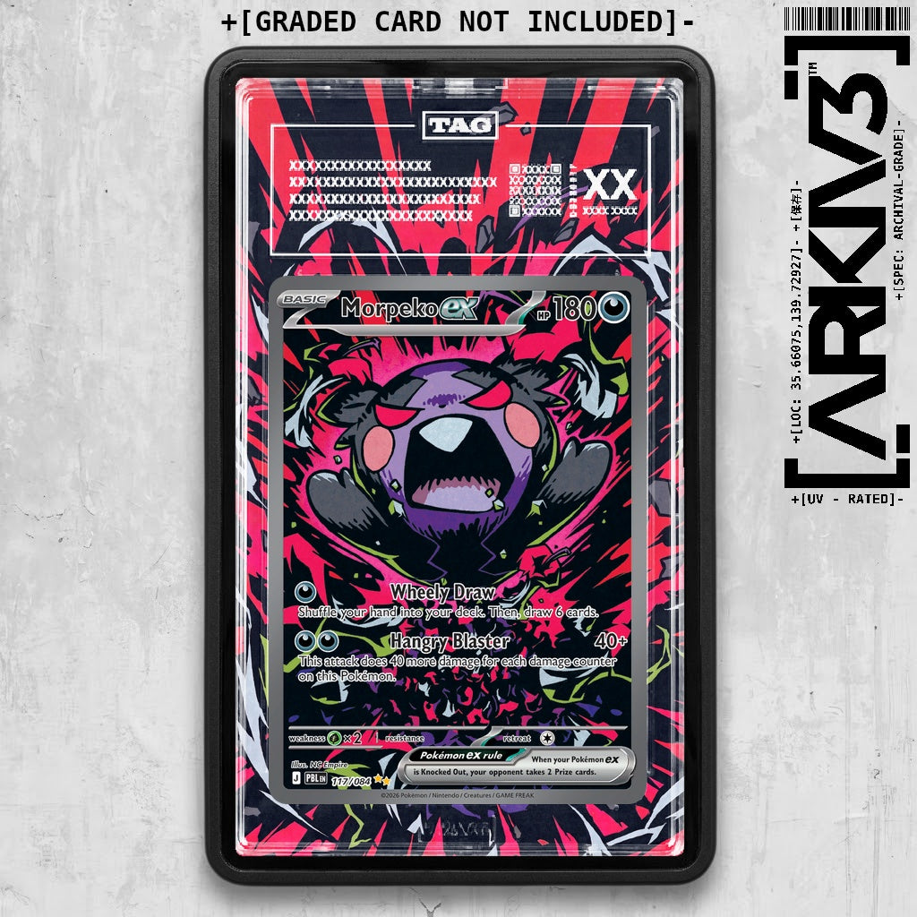 ARKIV3 TAG graded front - Black