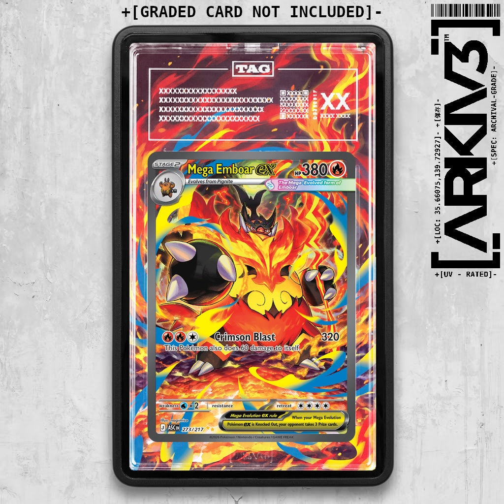 ARKIV3 TAG graded front - Black