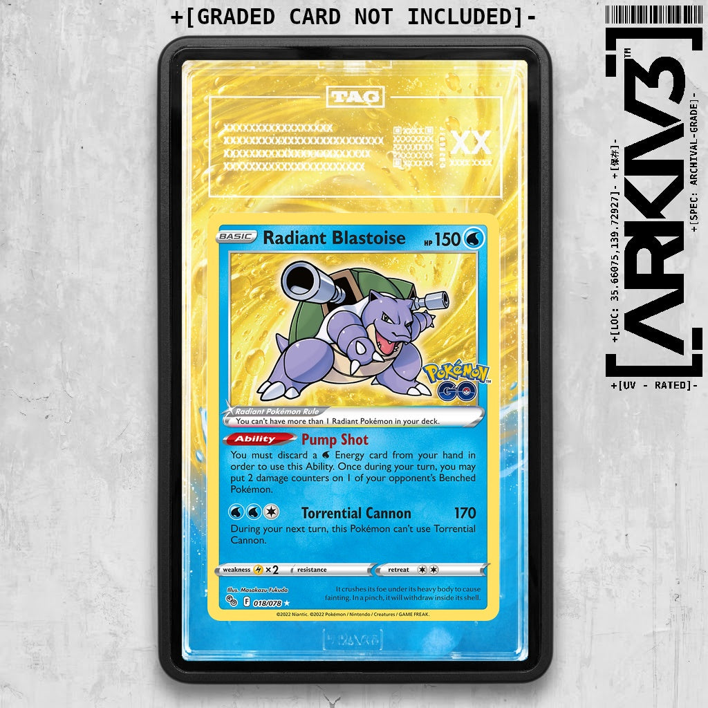 ARKIV3 TAG graded front - Black