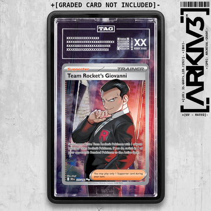 ARKIV3 TAG graded front - Black