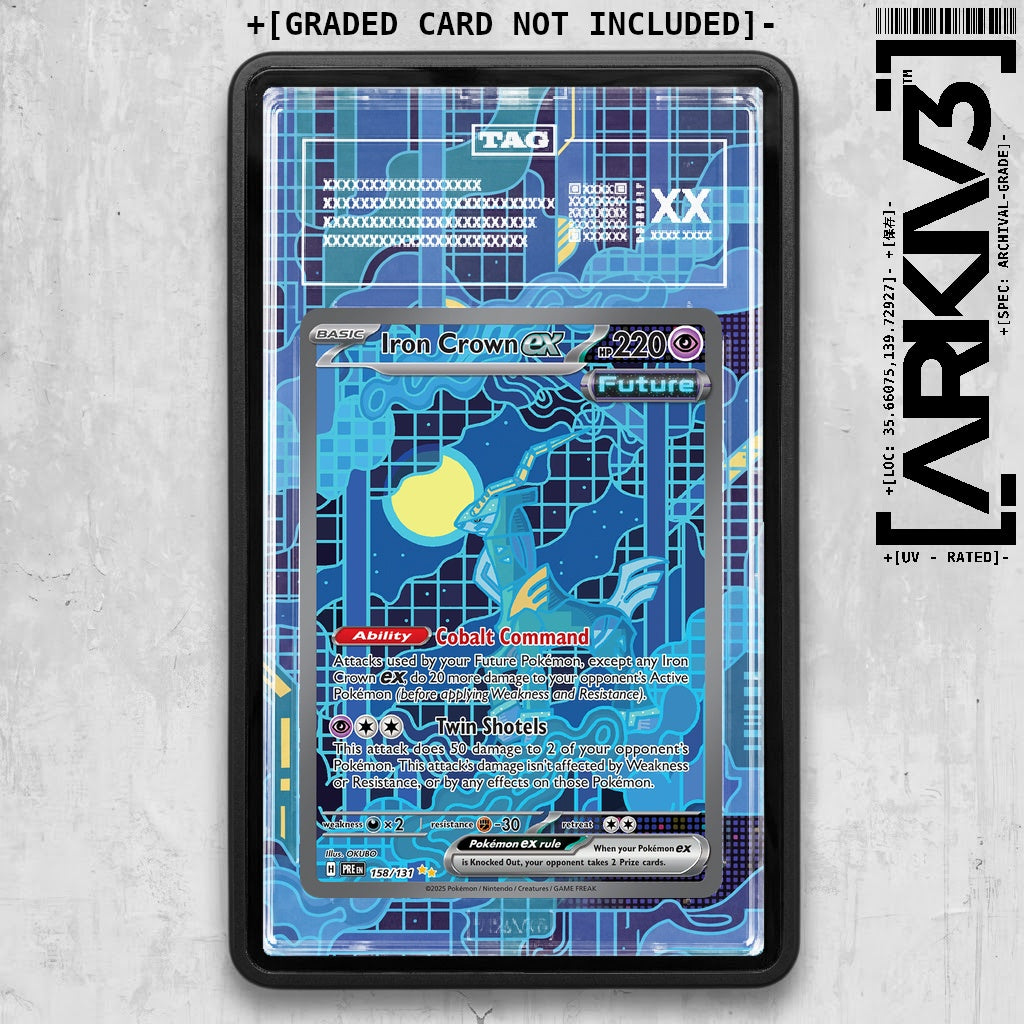 ARKIV3 TAG graded front - Black