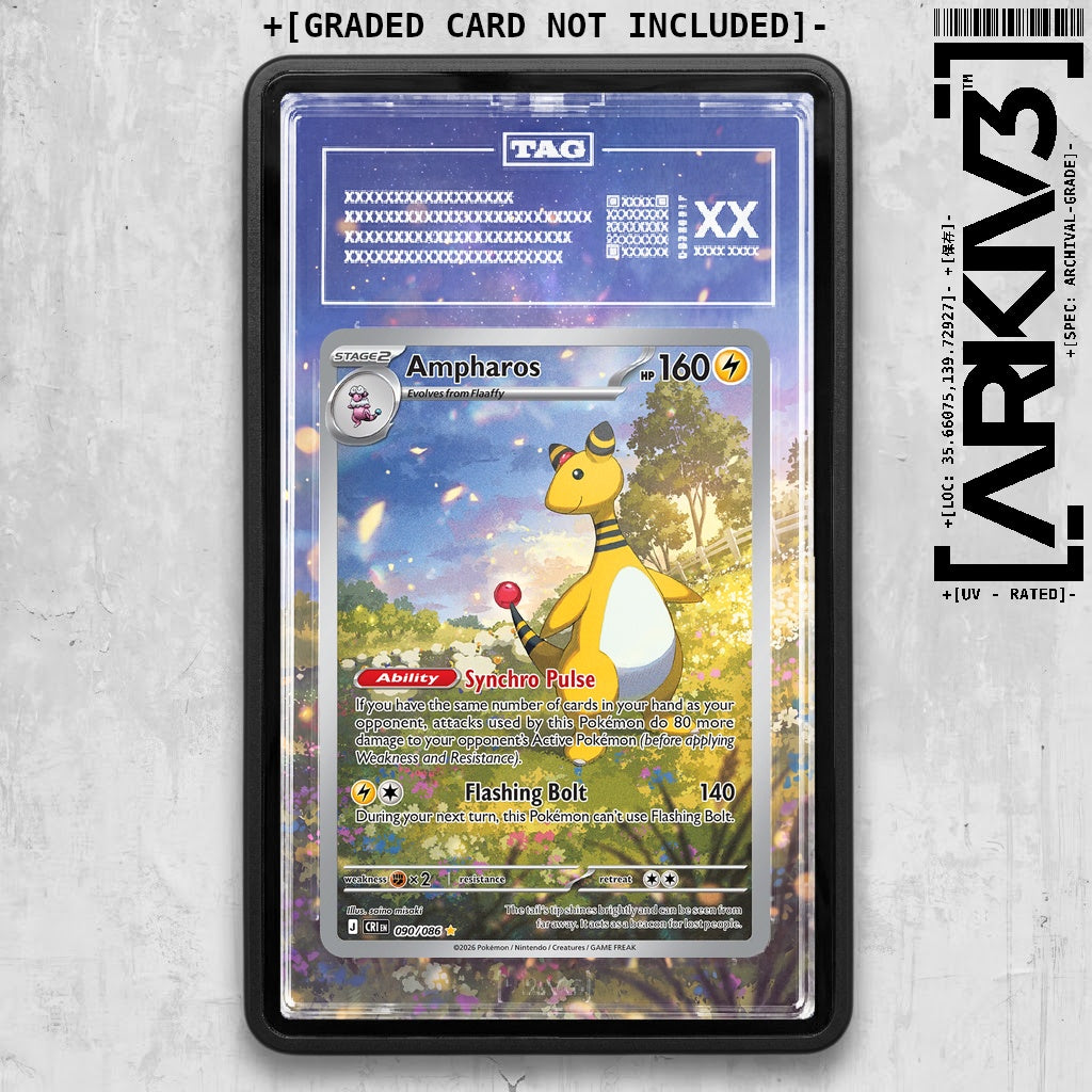 ARKIV3 TAG graded front - Black
